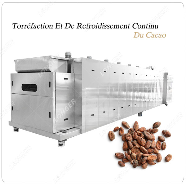 Caractéristiques De L'équipement De Torréfaction Du Cacao