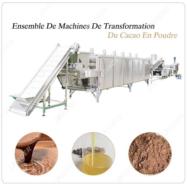 Ligne De Production De Poudre De Cacao