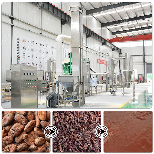 Introduction De L'usine De Transformation De Cacao