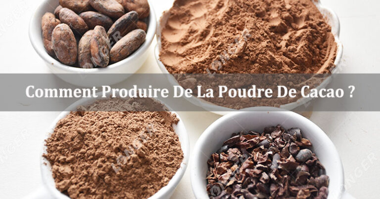 Comment Produire De La Poudre De Cacao