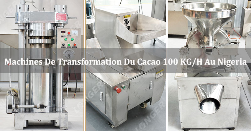 Machines De Transformation Du Cacao Au Nigeria