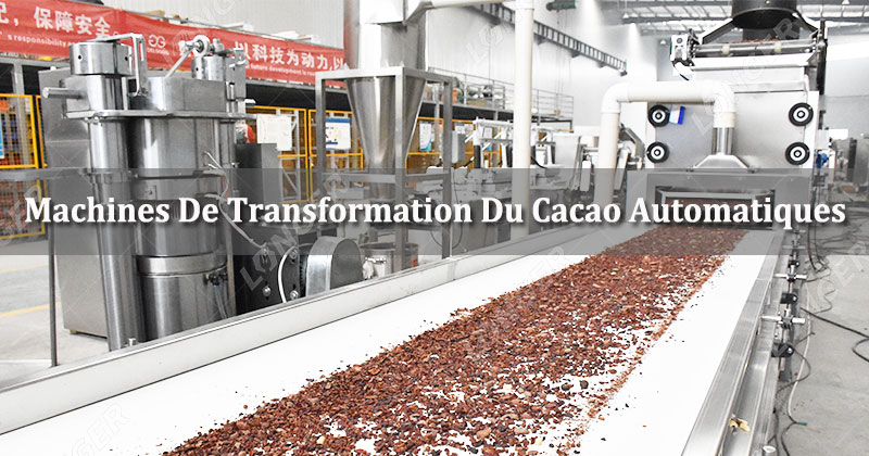 Machines De Transformation Du Cacao Automatiques Vendues En Côte D'Ivoire