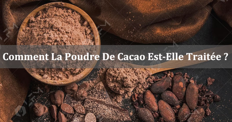 Comment La Poudre De Cacao Est-Elle Traitée ?