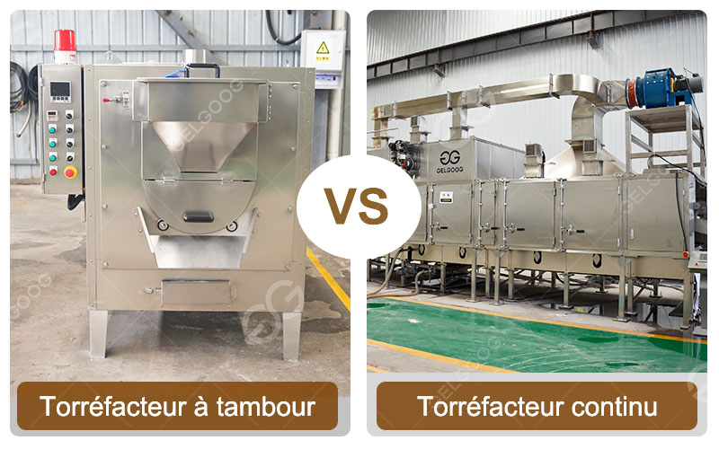 Torréfacteur à tambour vs torréfacteur continu